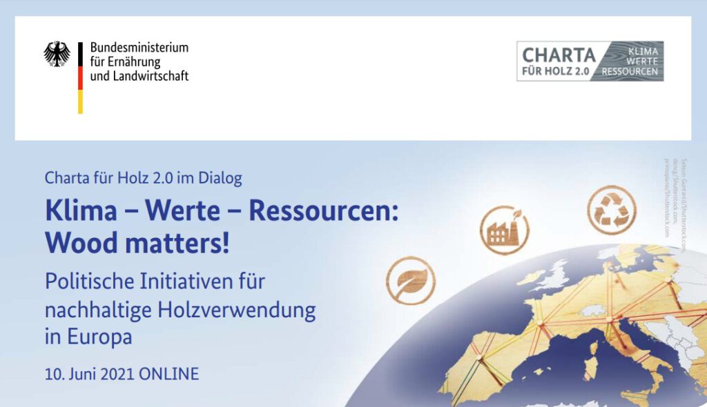 Screenshot: charta-fuer-holz.de / Fachagentur Nachwachsende Rohstoffe e. V. (FNR)