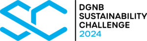 Logo DGNB Sustainability Challenge 2024, Bildquelle: DGNB