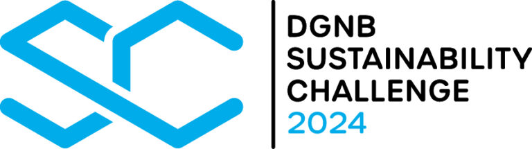Logo DGNB Sustainability Challenge 2024, Bildquelle: DGNB