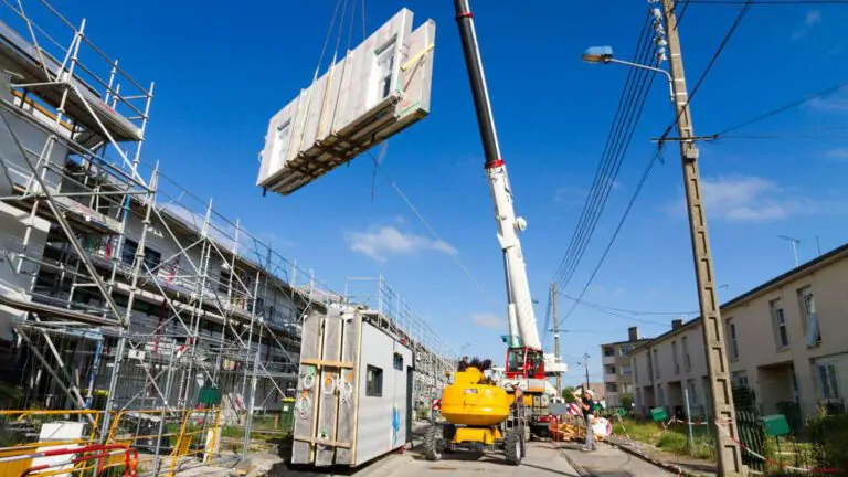 Serielle Sanierung nach dem Energiesprong-Prinzip, Foto: Fabrice SINGEVIN, Urheberrecht: ICF Habitat / Fabrice SINGEVIN