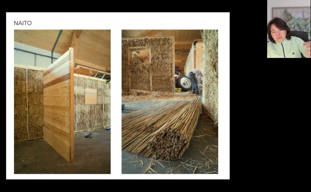 Workshop Strohbau Kematen / Ybbs 2020, Quelle: Valerie Madoka Naito