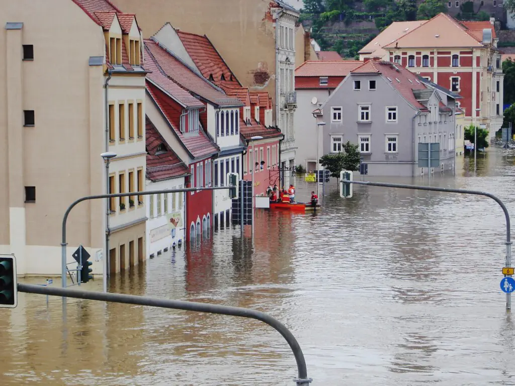 Elbehochwasser in Meißen, Foto © Pixabay/LucyKaef
